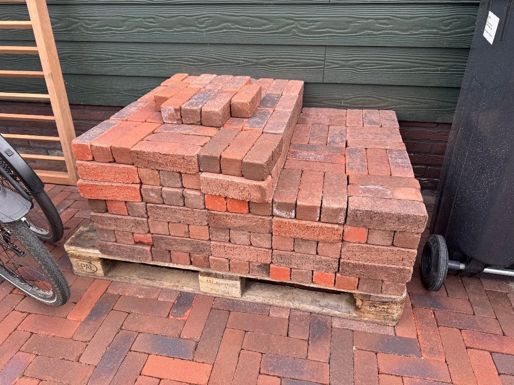 Nieuwe Gebakken Klinkers Dikformaat 6,5x20x6 cm Oud Almere, Ophalen, Keramiek, Klinkers, Nieuw