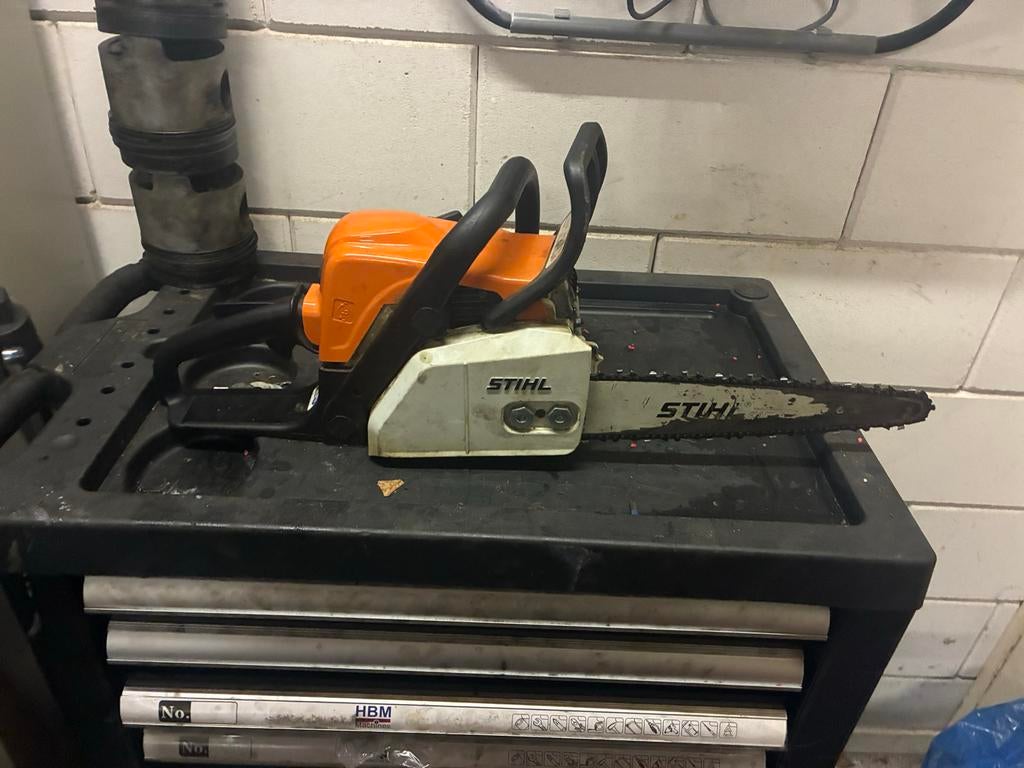 Stihl MS 170 kettingzaag, Ophalen of Verzenden, Gebruikt