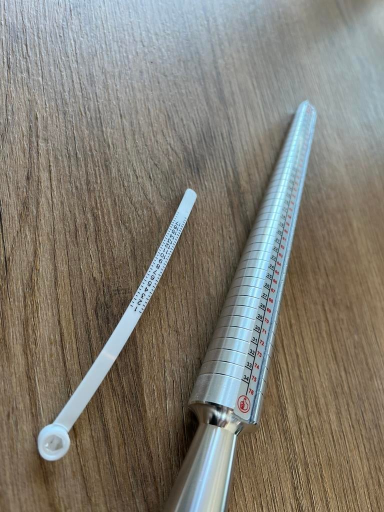 Ringmaat stok + verstelbare ringmeter (nieuw), Ophalen of Verzenden, Nieuw, Overige typen