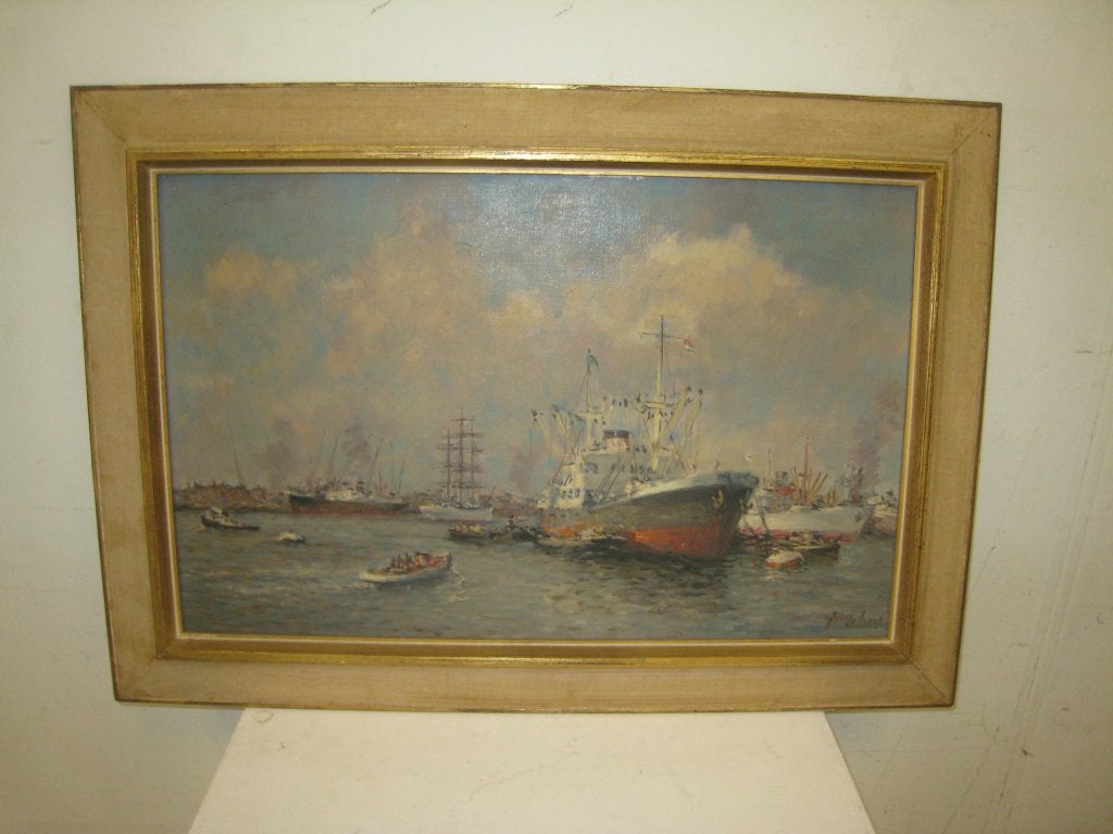 Havengezicht Rotterdam Joop Molenaar