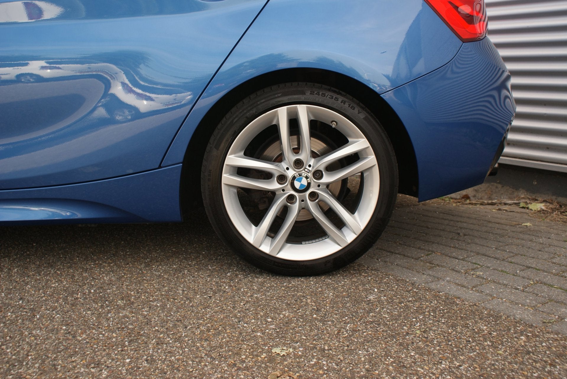BMW 1-serie 118i | M Pakket | Facelift Model | Led | Navigat, Gebruikt, Blauw, Alcantara, Origineel Nederlands