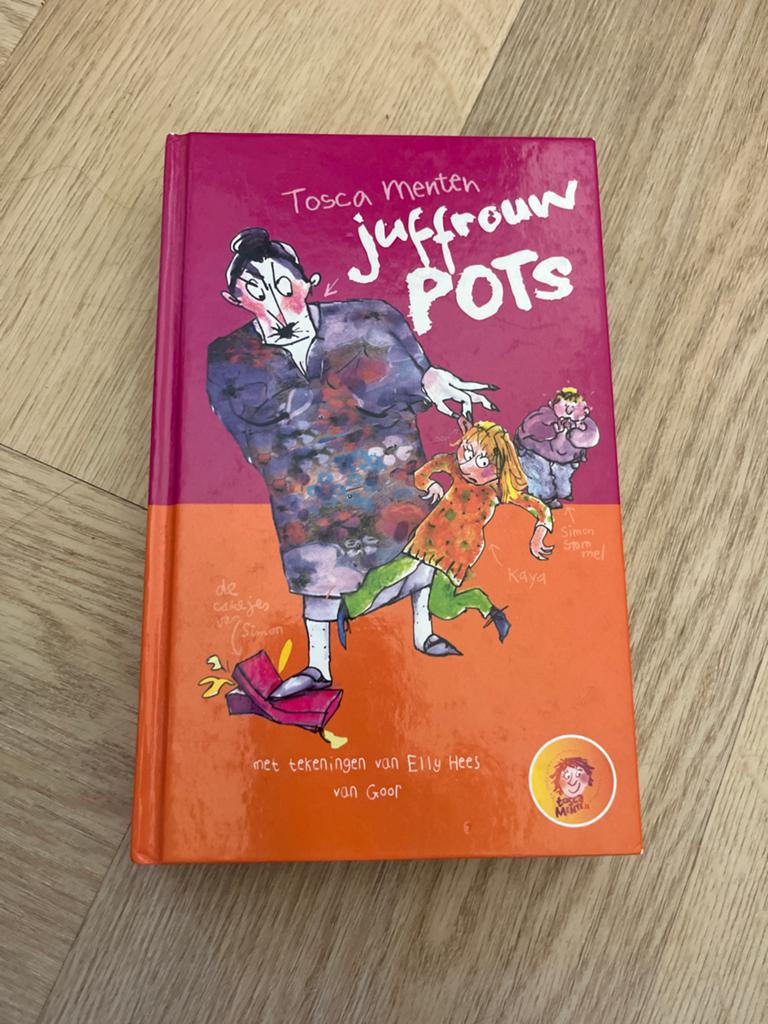 Juffrouw Pots - Tosca Menten (Kinderboek), Ophalen, Zo goed als nieuw, Fictie algemeen