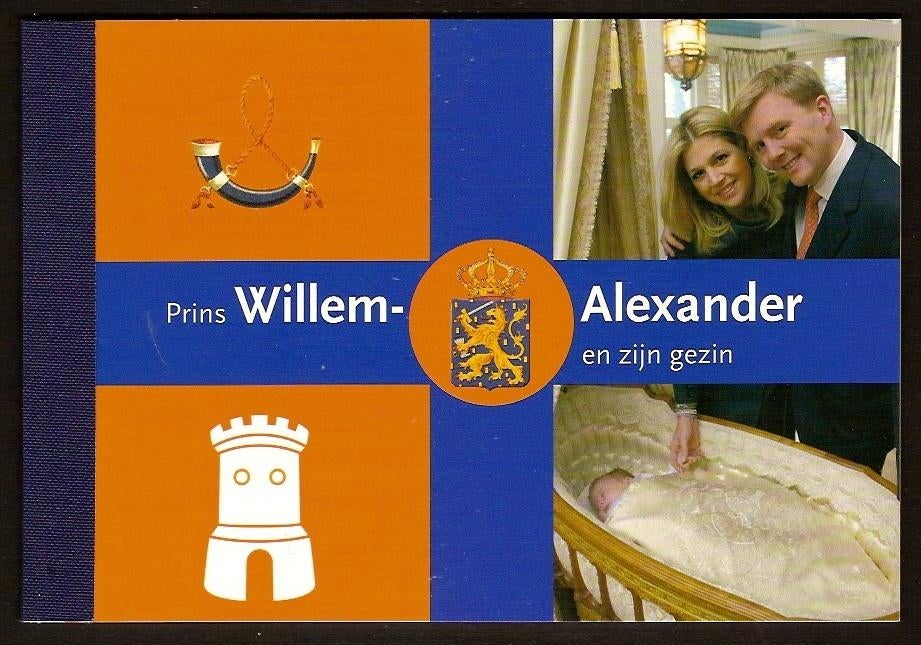 Nederland Prestigeboekje 4 postfris Koninklijk Huis, Postzegels en Munten, Postzegels | Nederland, Ophalen of Verzenden, Na 1940