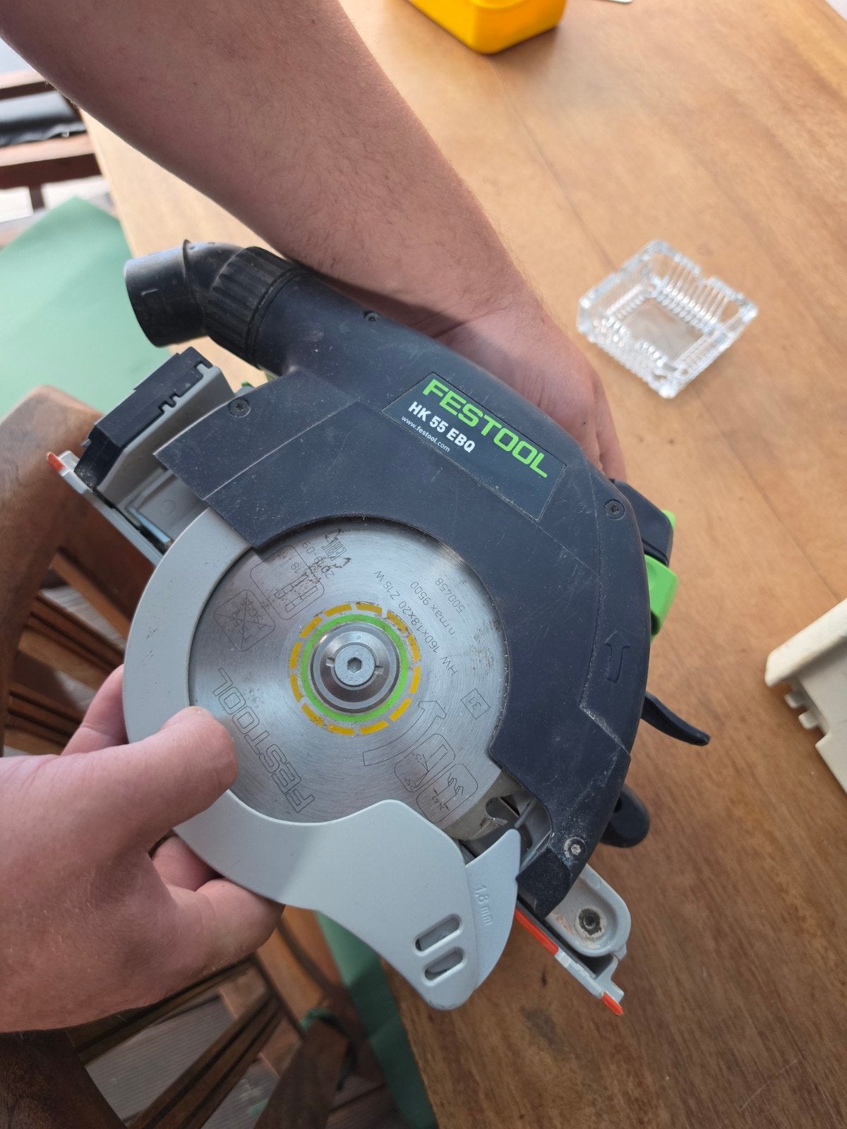 Festool Cirkelzaag HK 55 in koffer, Ophalen, Gebruikt, Cirkelzaag, Festool