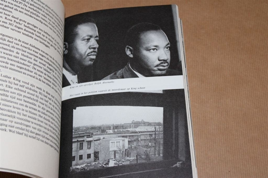 Martin Luther King strijd zonder geweld., Ophalen of Verzenden, Gelezen