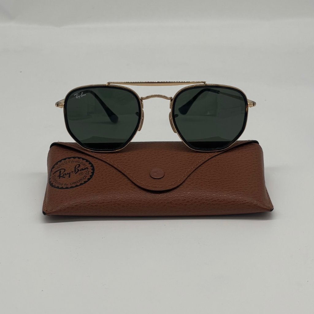 Ray-Ban The Marshal, Zonnebril, Zwart, Supportnetherlands@shop.ray-ban.com, Zo goed als nieuw
