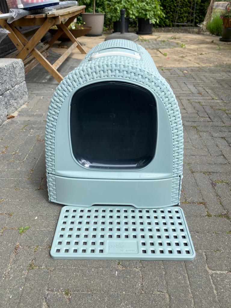 Kattenbak en reisbak, Ophalen of Verzenden, Zo goed als nieuw