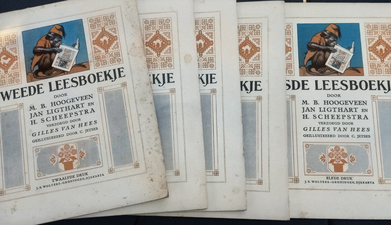 Hoogeveen leesboekjes en Flipjes - Vintage kinderboeken, Ophalen of Verzenden