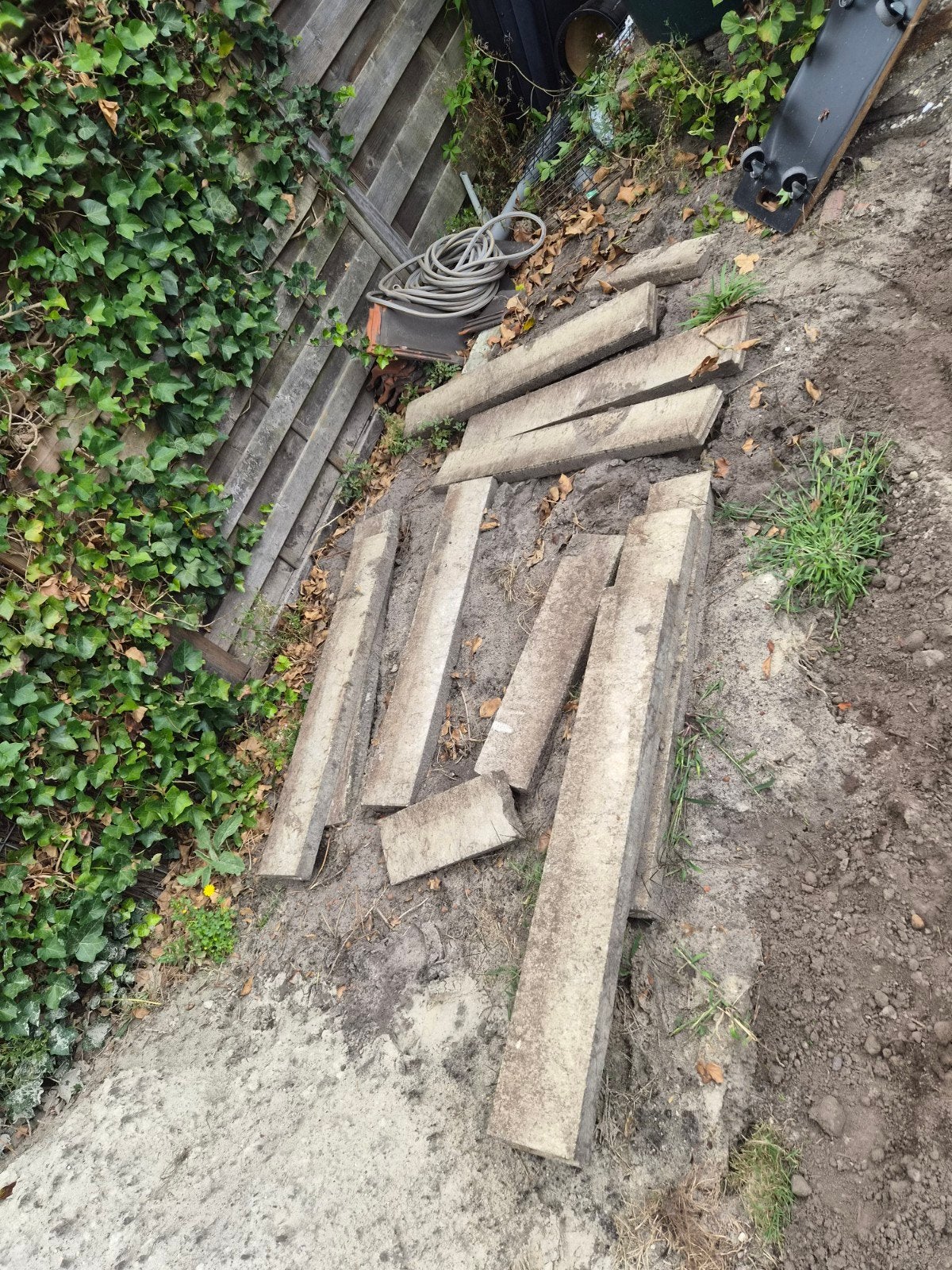 betonprofielen, Tuin en Terras, Grind, Keien en Split, Overige materialen, Gebruikt, Overige typen, Ophalen of Verzenden