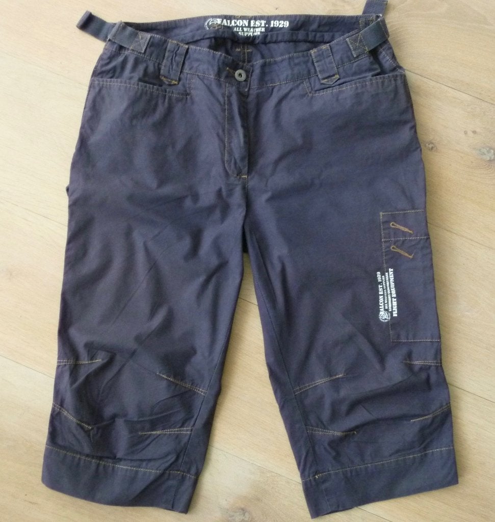 z.g.a.n. Falcon blauwe ¾ broek maat 40/L, Maat 38/40 (M), Gaastra, Blauw, Ophalen of Verzenden