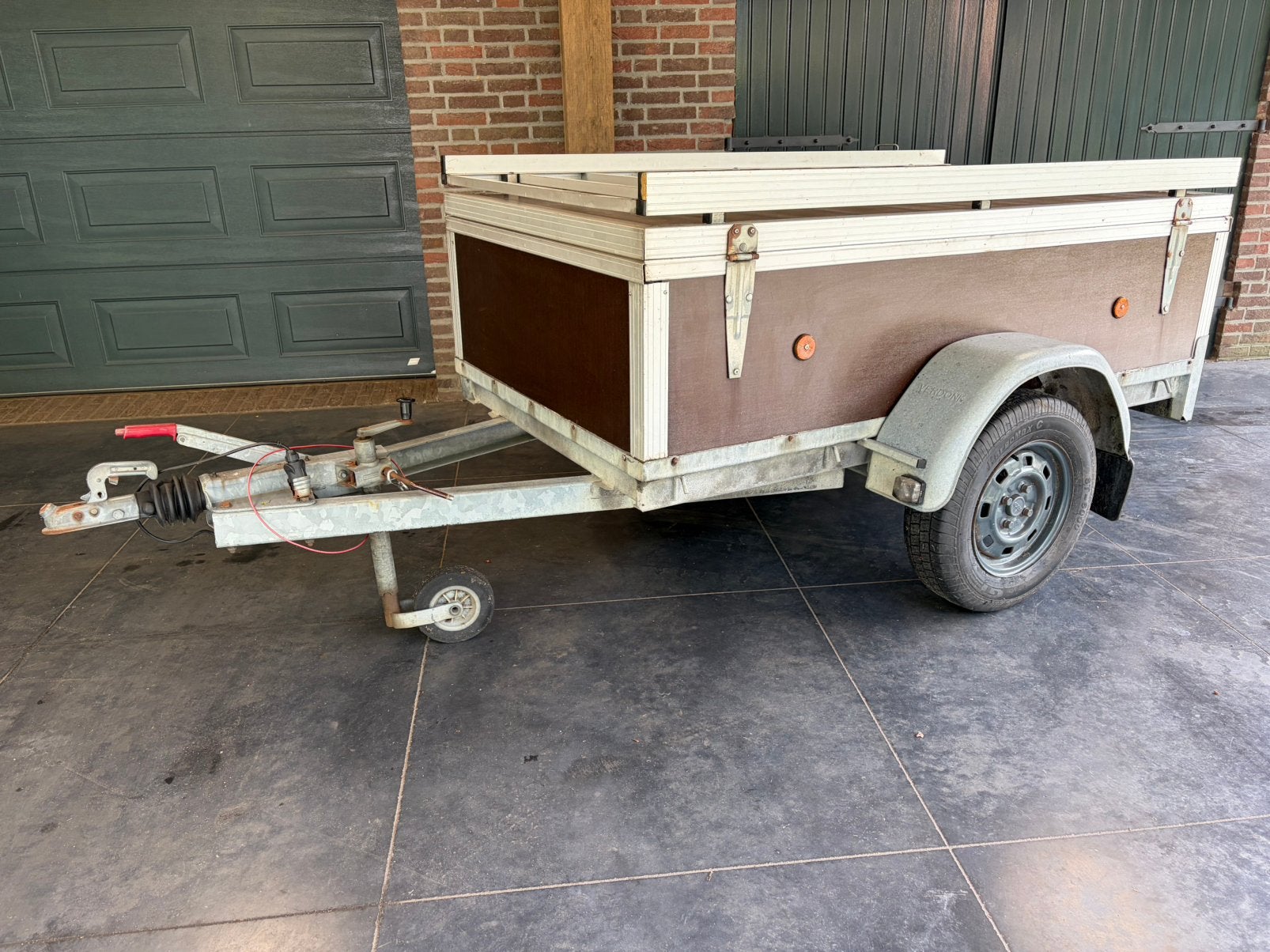 Geremde bagagewagen 200x110cm, Ophalen, Gebruikt