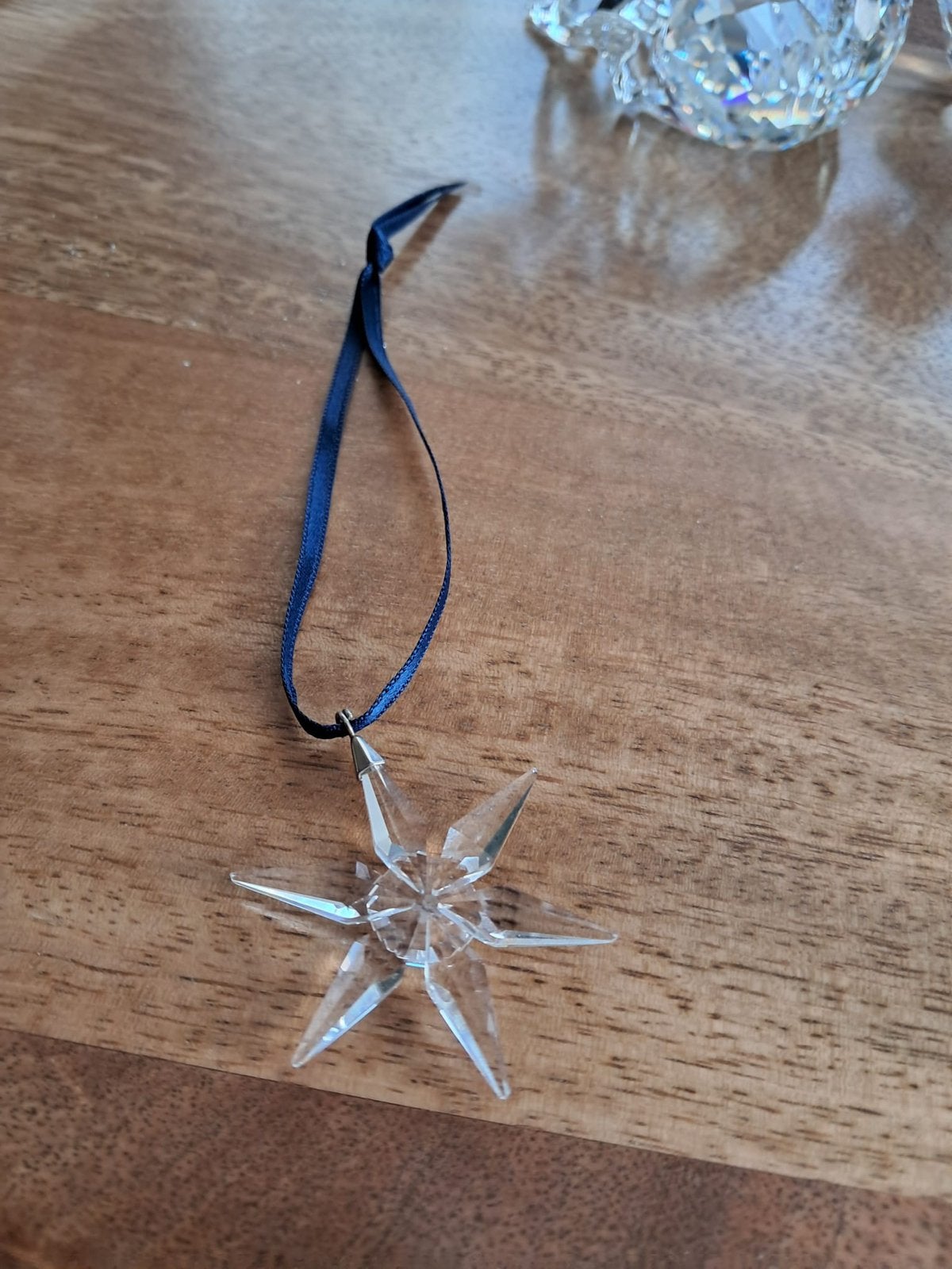 Swarovski hanger (kerst), Ophalen of Verzenden, Zo goed als nieuw, Sieraad of Horloge