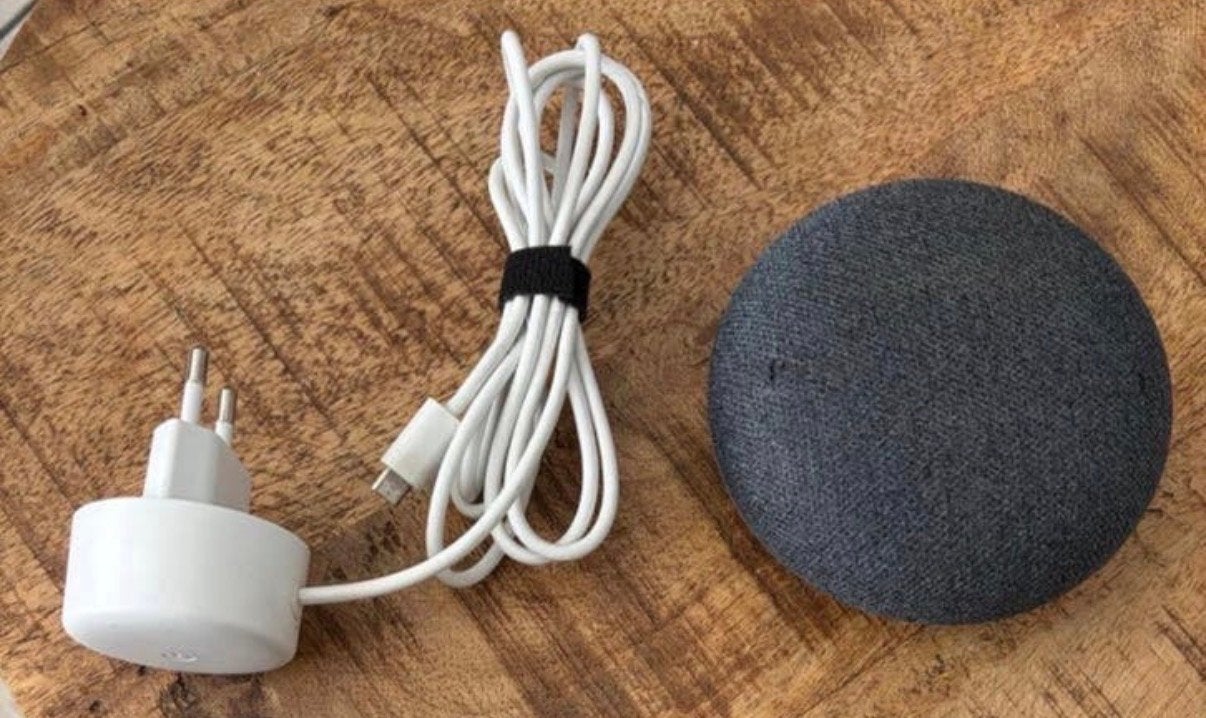 Google Home Mini - Slimme Speaker met Adapter
