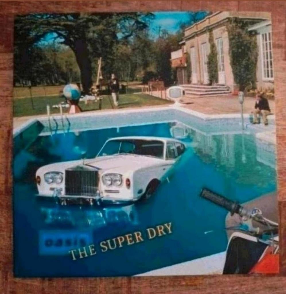 Lp oasis the super dry, Cd's en Dvd's, Vinyl | Rock, Ophalen of Verzenden, Zo goed als nieuw, 12 inch