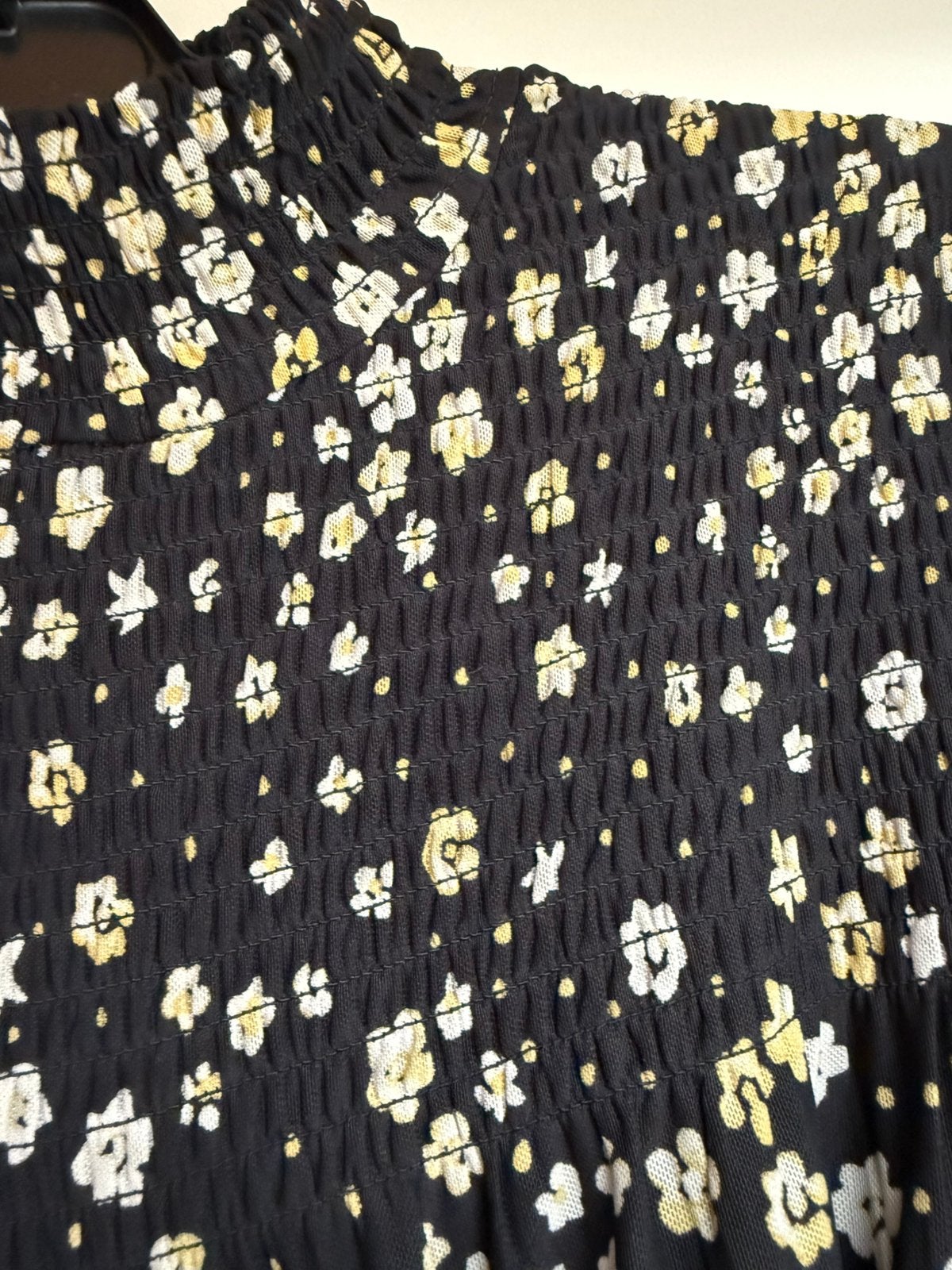Fabienne chapot mesh blouse zwart bloem xl mila top, Ophalen of Verzenden, Zo goed als nieuw, Maat 46/48 (XL) of groter, Zwart