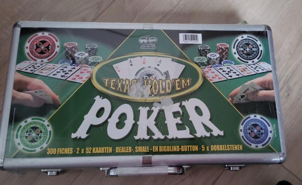 Texas Hold'em Poker set NIEUW, Ophalen, Nieuw