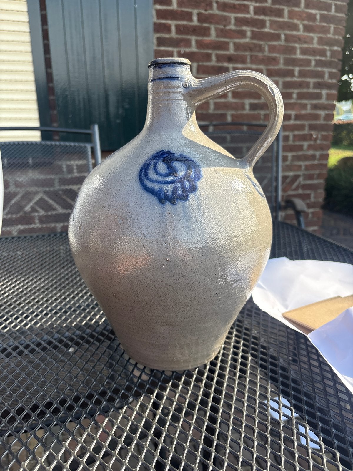 Antieke Keulse Pot - Zeldzame Stoneware Kruik, Ophalen