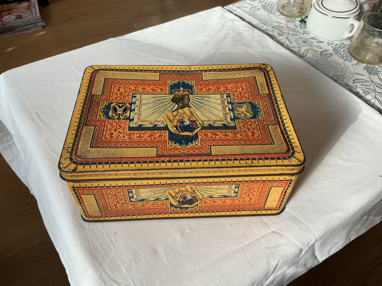 Rookartikelen. Tabaksblik, Ophalen of Verzenden, Zo goed als nieuw