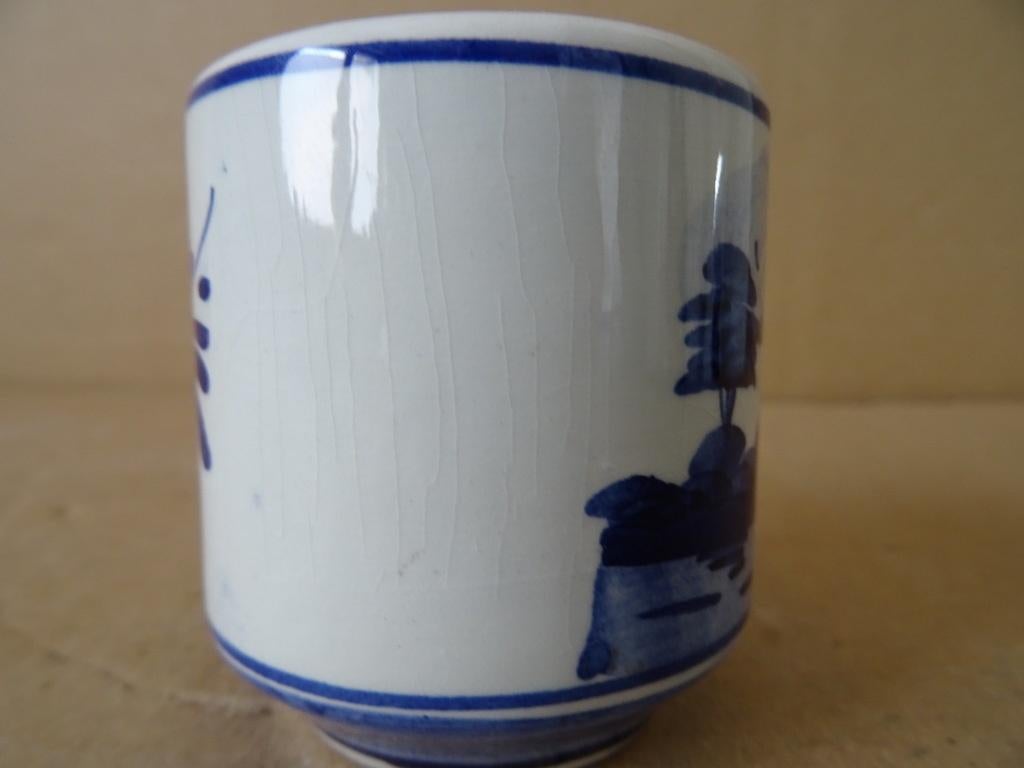 Delfts blauw espressokopje Delfts blauw Delfts Holland 1960, Antiek en Kunst, Ophalen of Verzenden