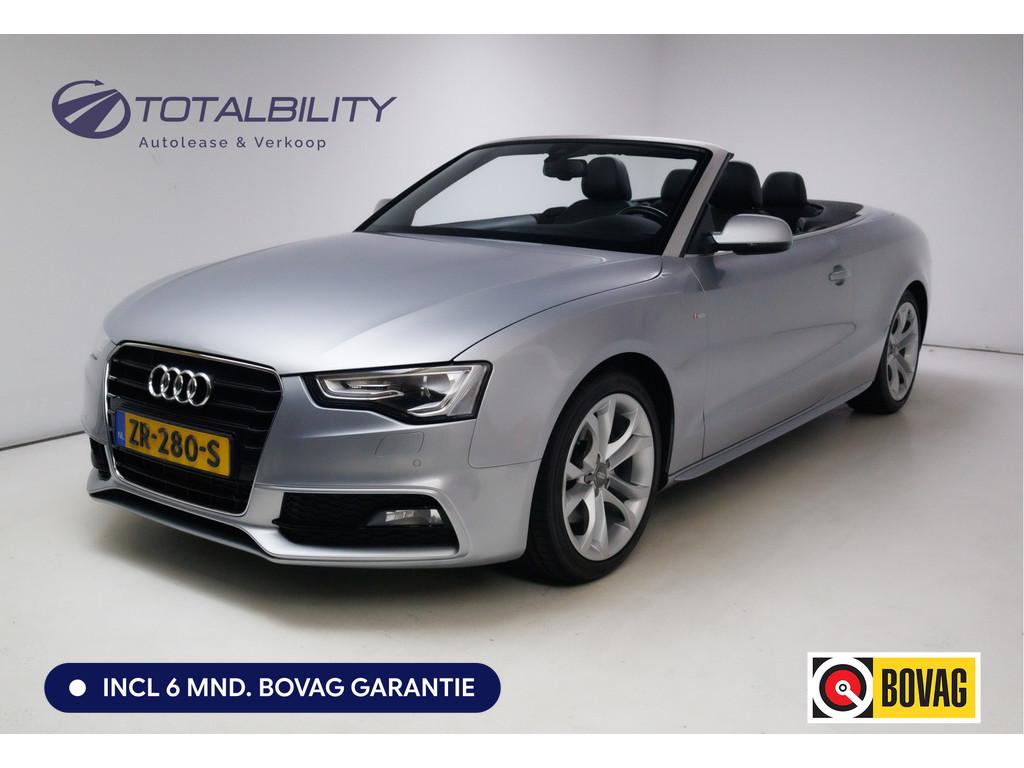 Audi A5 Cabriolet 1.8 TFSI S-Line Sport Edition 170 PK autom, Auto's, Audi, Gebruikt, 4 cilinders, 4 stoelen, Alcantara