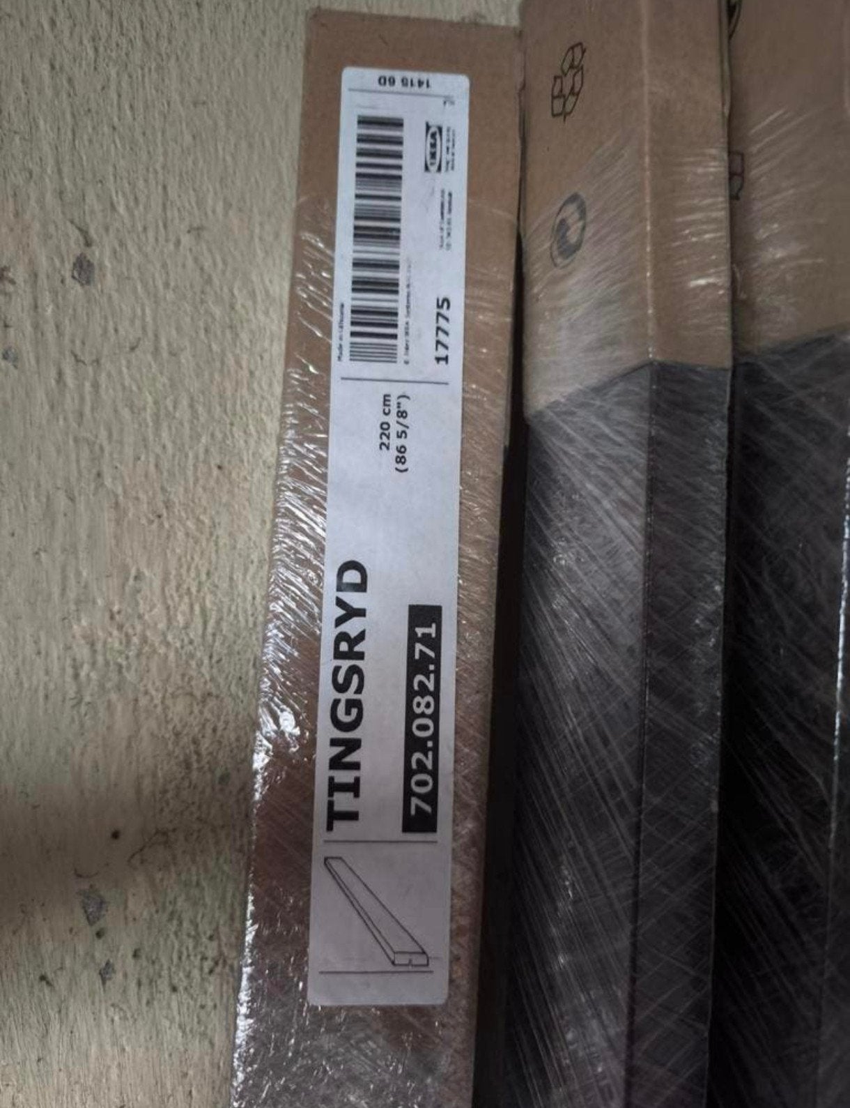 Nieuwe IKEA TINGSRYD sier-/kroonlijsten, Ophalen, Mdf, 200 tot 250 cm, Lijsten