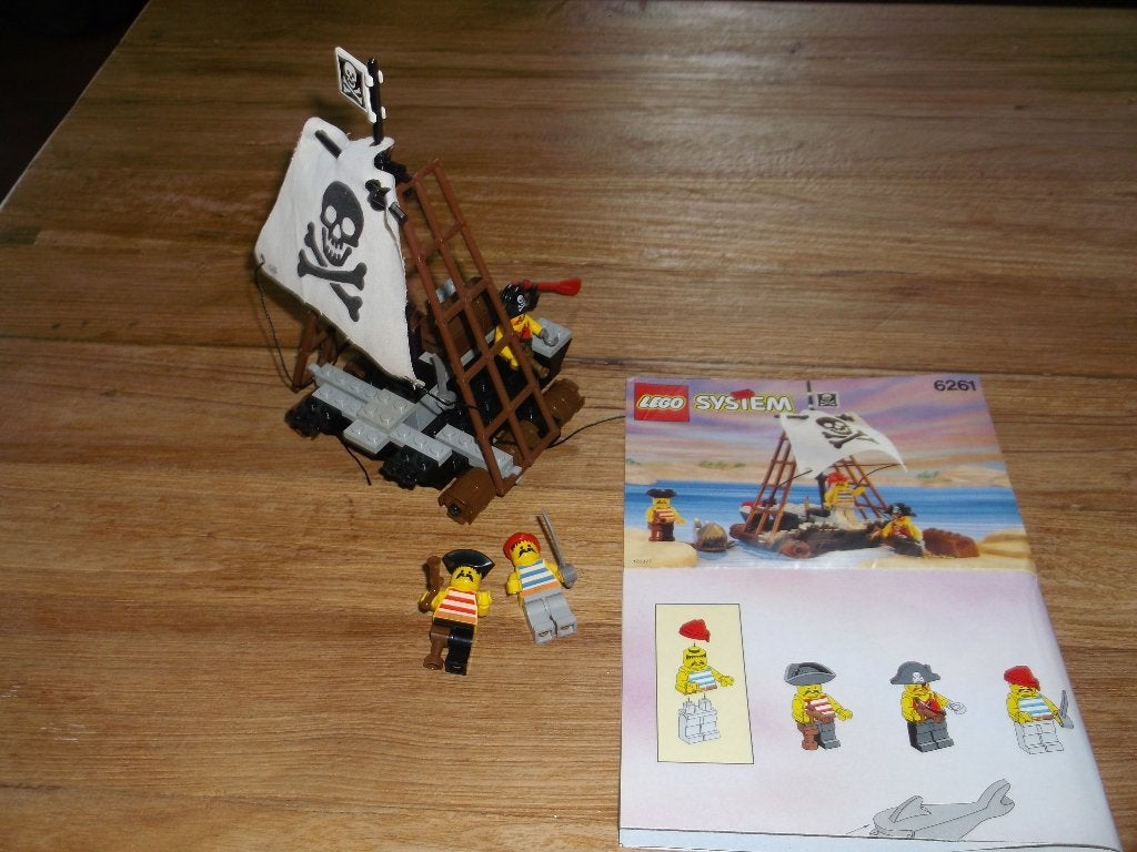 lego 6261 Raft Raiders, Kinderen en Baby's, Speelgoed | Duplo en Lego, Gebruikt, Lego, Compleet, Complete set