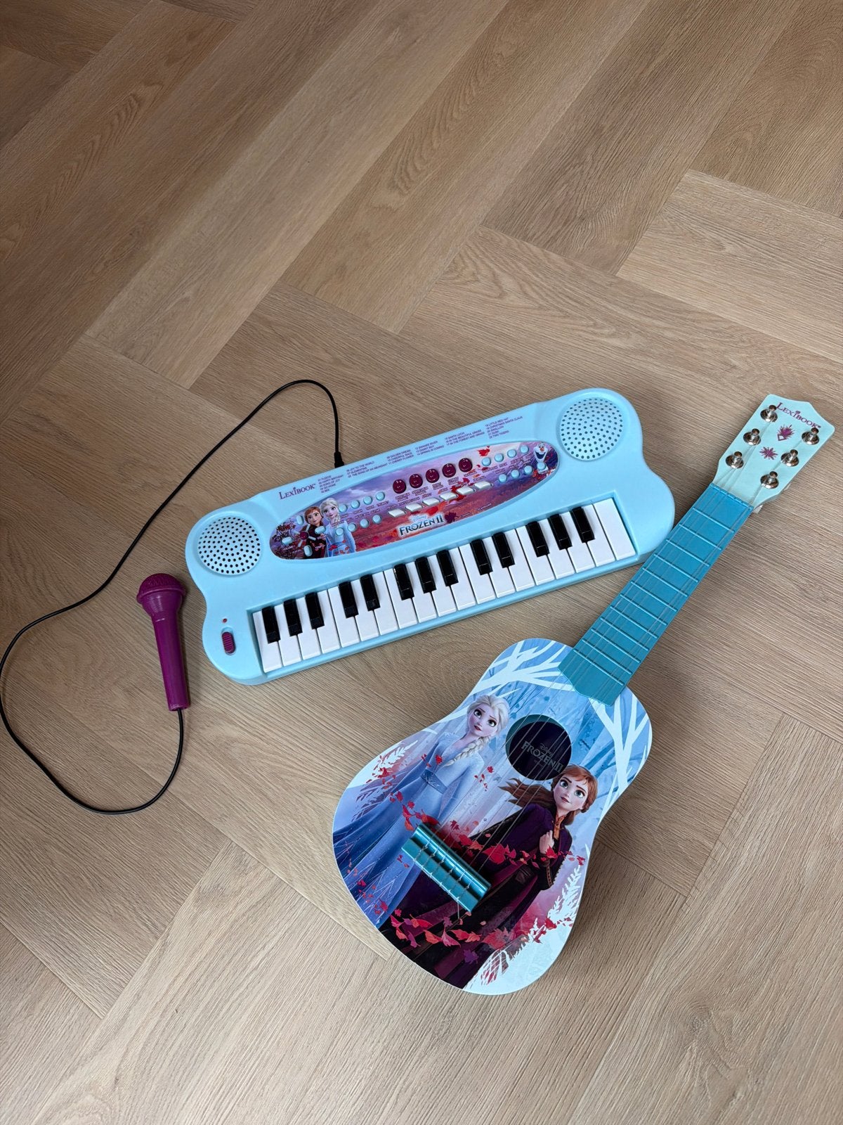 Lexibook Frozen Keyboard met microfoon en gitaar, Ophalen, Zo goed als nieuw, Elektronica, Met geluid