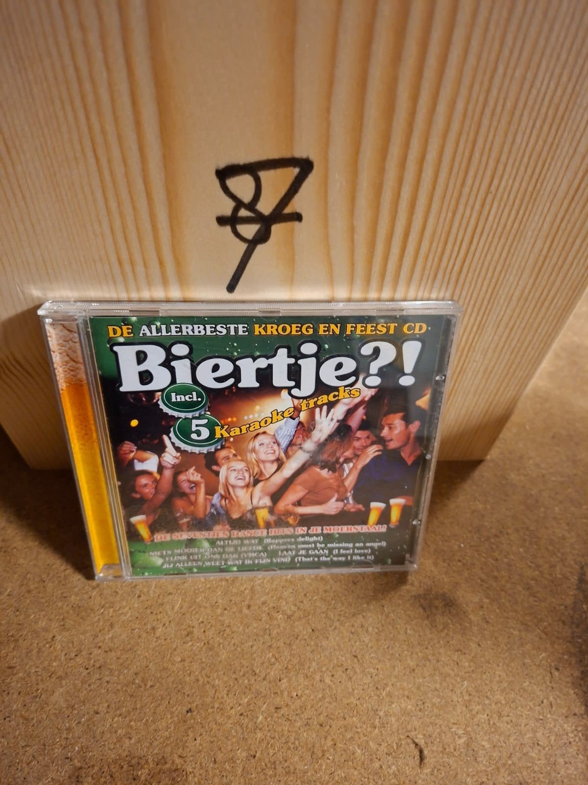 Biertje?! De Allerbeste Kroeg en Feest CD met Karaoke, Ophalen of Verzenden, Gebruikt, Verzamelalbum, Met bonustracks