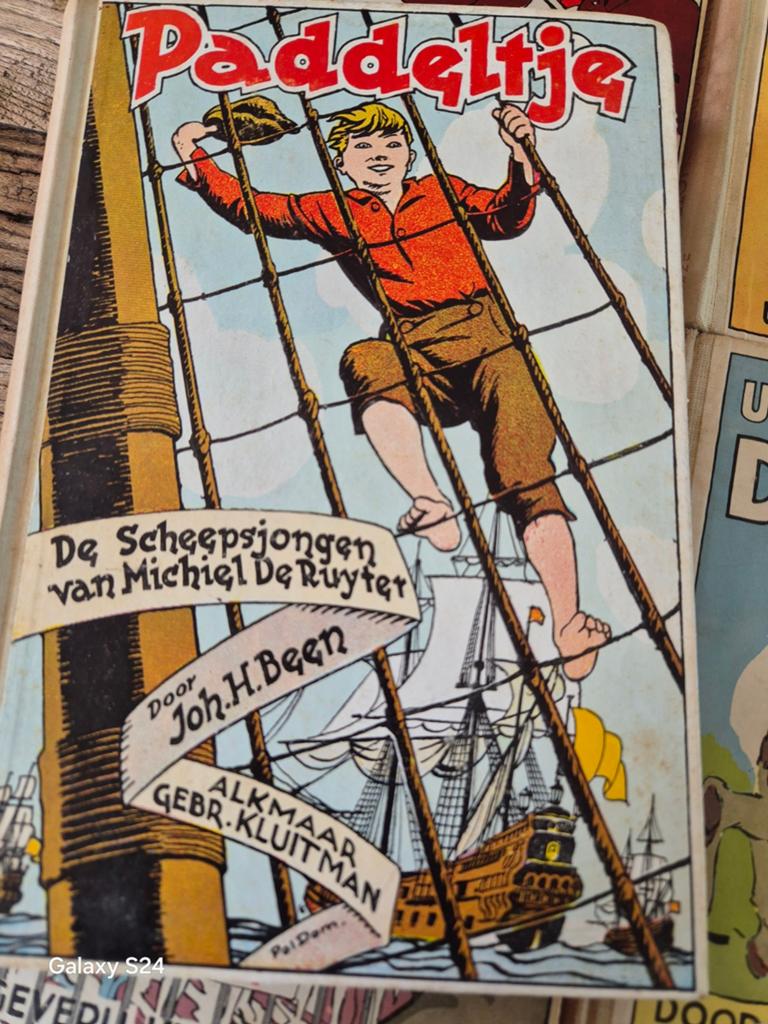 Paddeltje: De Scheepsjongen van Michiel De Ruyter, Ophalen of Verzenden, Gelezen, Joh. H. Been, Fictie algemeen