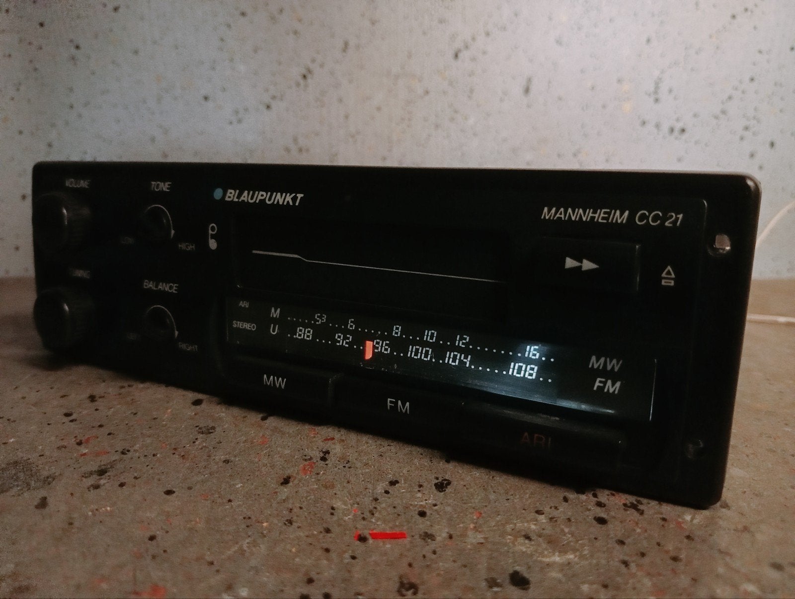Blaupunkt Mannheim Fm Radio Cassette, Ophalen of Verzenden
