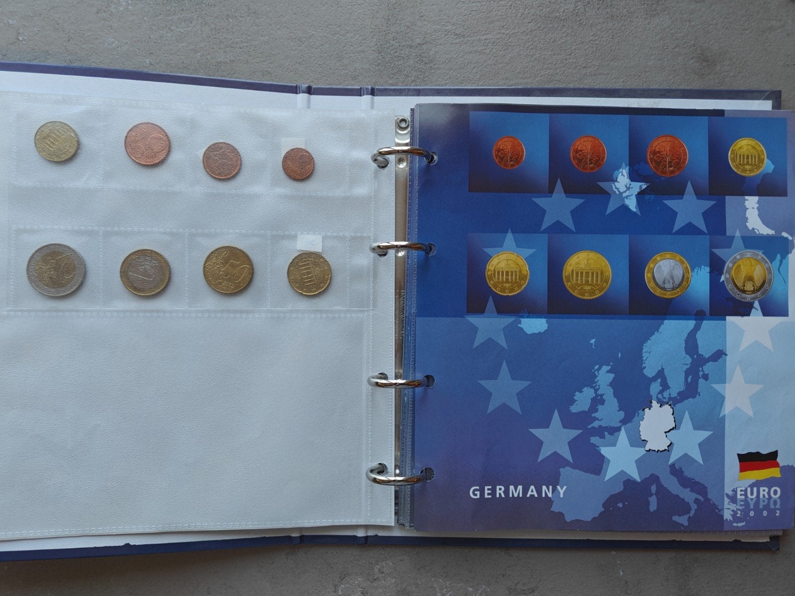 Muntenverzameling Duitsland 2002 Euro Expo, Ophalen of Verzenden, Duitsland, Setje