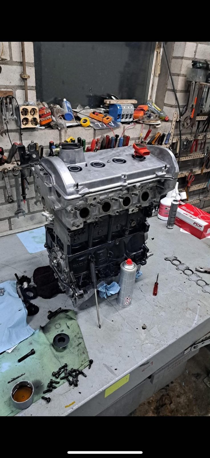 1.8 20VT Complete motorswap 600 pk Golf 1/2/3 Seat ibiza, Auto-onderdelen, Motor en Toebehoren, Ophalen of Verzenden, Gereviseerd