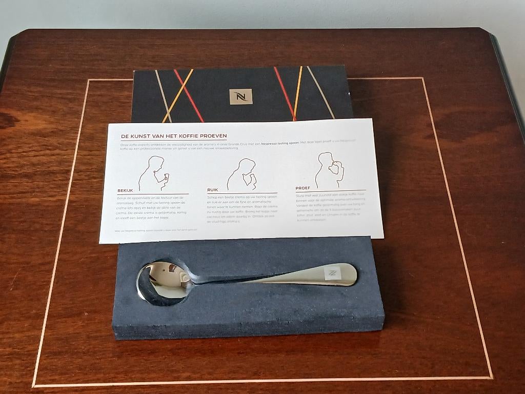 Nespresso koffielepel, Ophalen, Nieuw, Rvs of Chroom, Vaatwasserbestendig