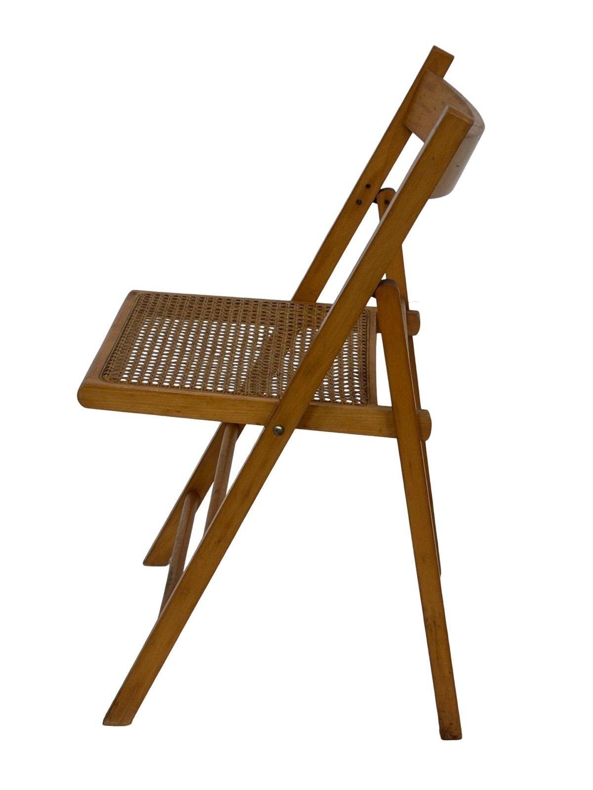 Vintage klapstoel met webbing zitting - Jaren '70, Ophalen of Verzenden