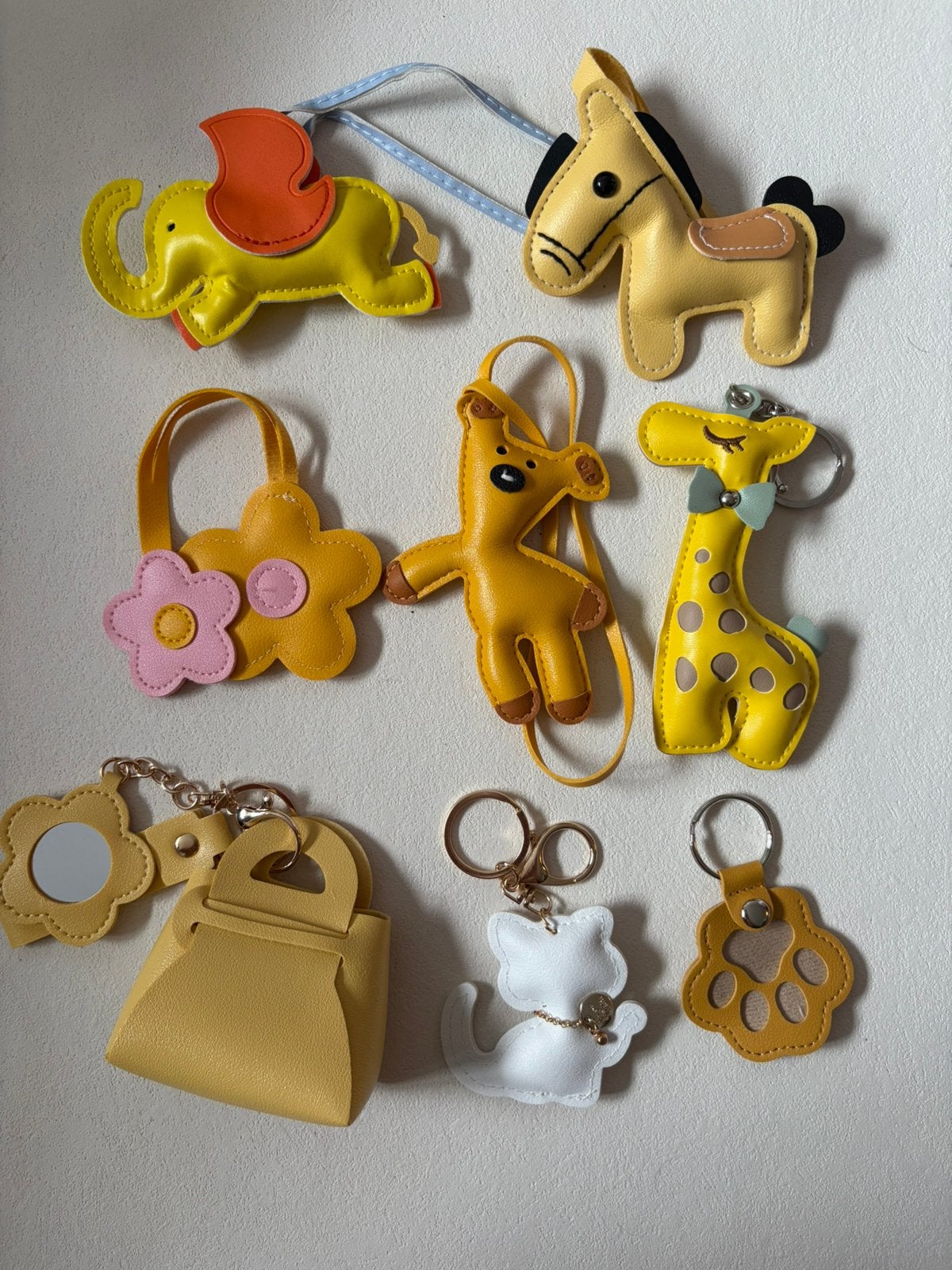 8 Leuke sleutelhangers / tashangers - Diverse figuren, Verzenden, Nieuw