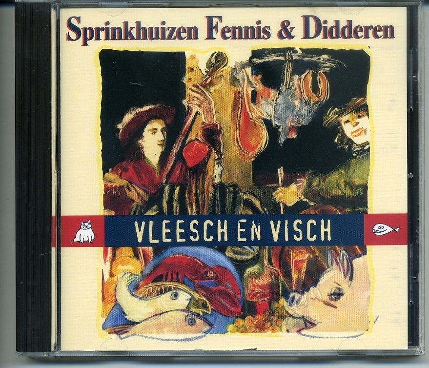 Sprinkhuizen Fennis & Didderen Vleesch en Visch cd als NIEUW, Ophalen of Verzenden, Zo goed als nieuw, Inclusief doosje, Album