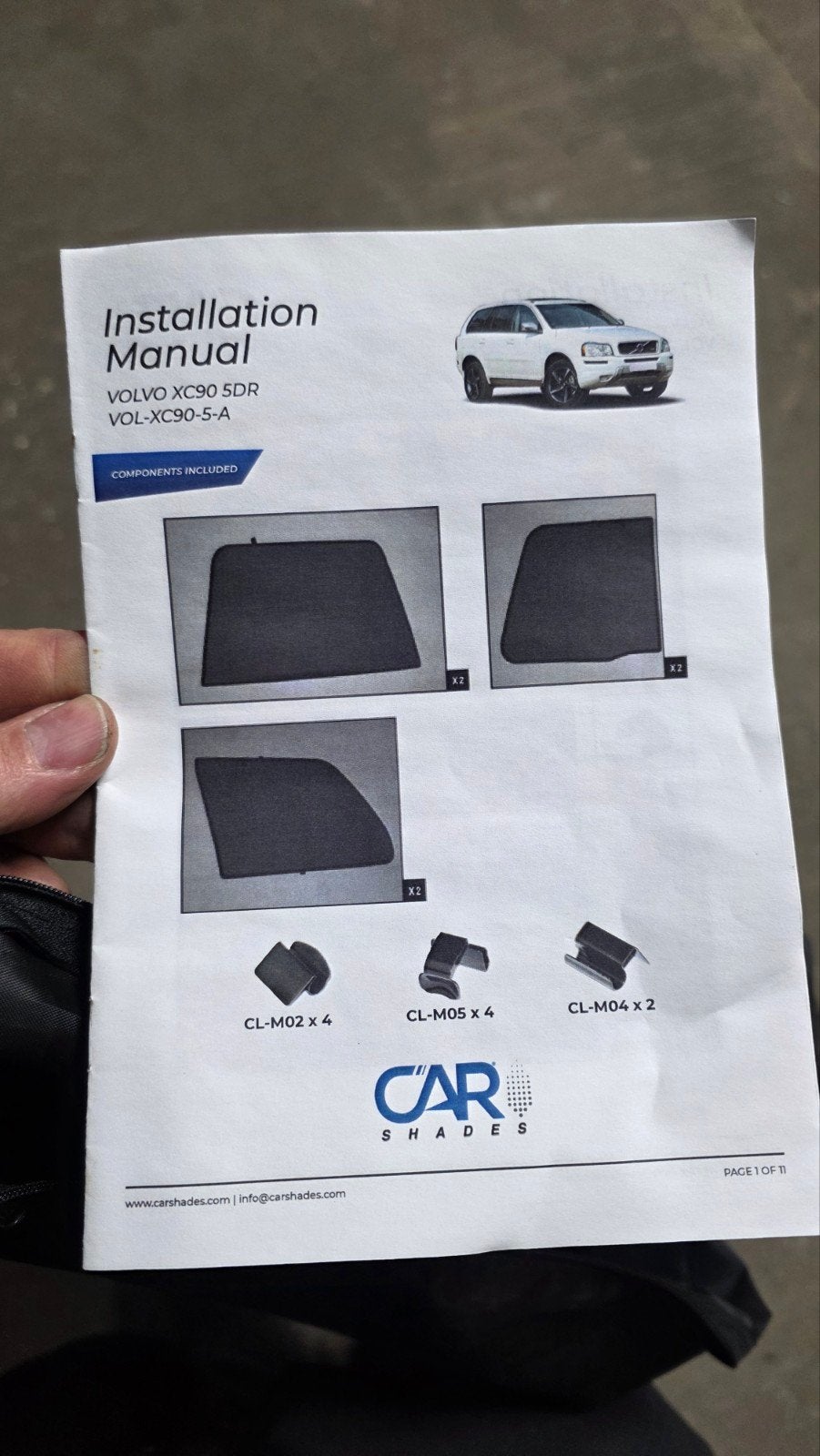 Car Shades Volvo XC90 5DR Zonneschermen, Ophalen of Verzenden, Zo goed als nieuw