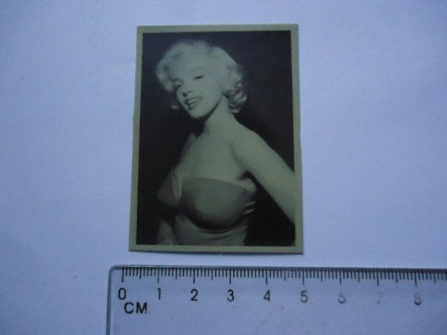 sticker Marilyn Monroe plastic nieuw, Verzamelen, Verzenden, Zo goed als nieuw