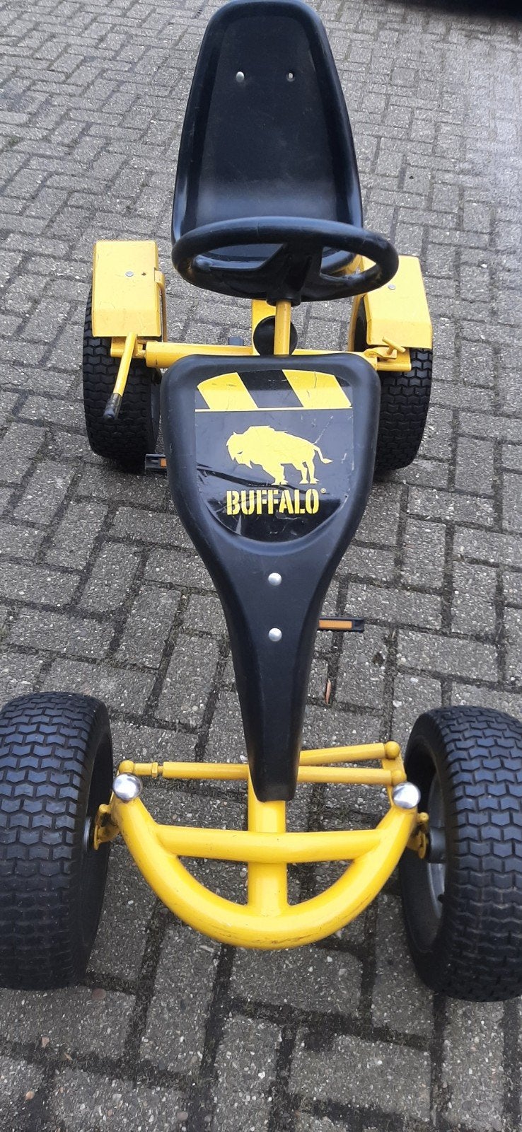 Buffalo skelter met duozit - Geel, Ophalen, Gebruikt, Buffalo, Duozit