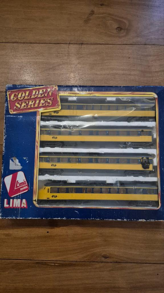 NS Hondekop Treinset - Zeer Nette Staat, Hobby en Vrije tijd, Modeltreinen | H0, Treinset, Gelijkstroom of Wisselstroom, Ophalen of Verzenden