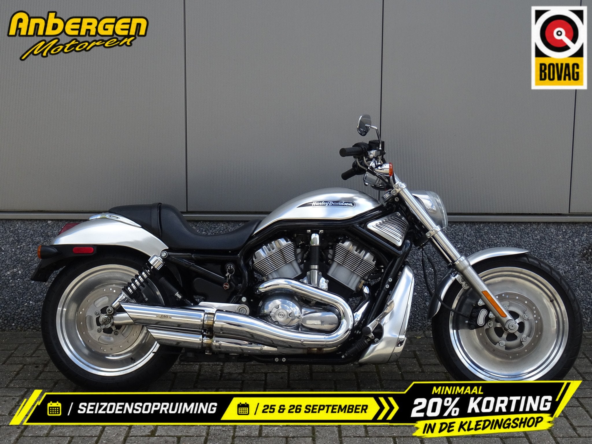 Harley-Davidson VRSCB V-ROD (bj 2004), Motoren, Chopper, Meer dan 35 kW, 1131 cc, Gebruikt