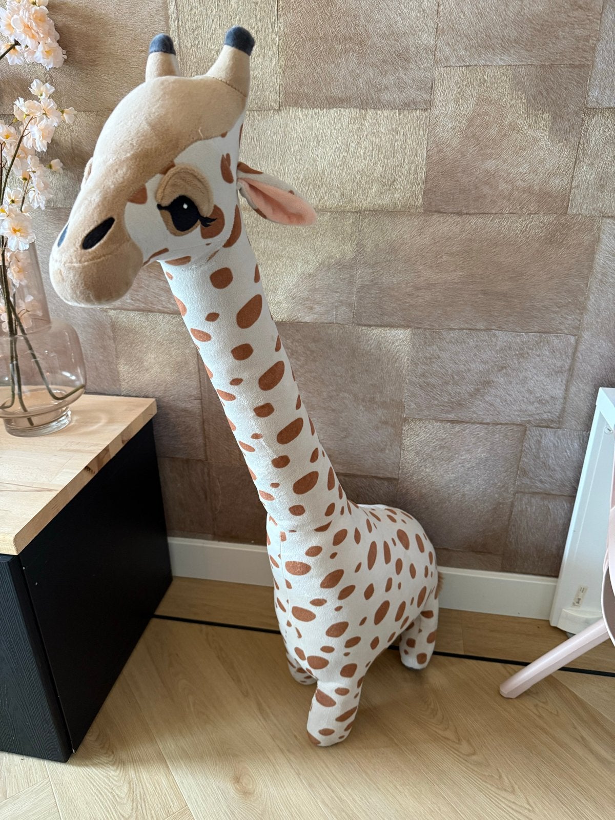 Giraffe knuffel H&M - Zo goed als nieuw, Ophalen, Zo goed als nieuw, Giraf, Overige merken