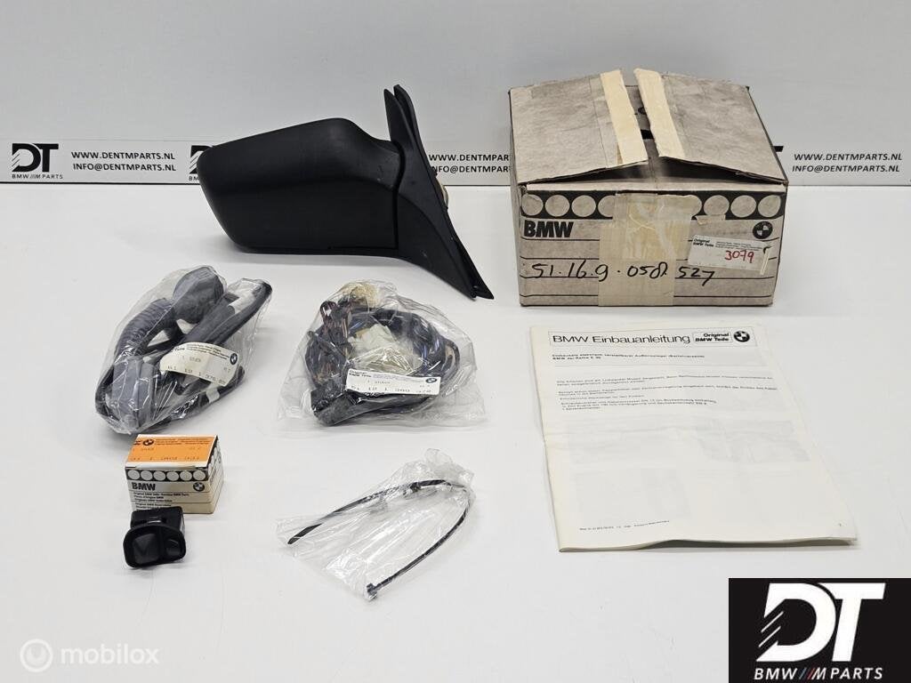 Elektrische buitenspiegel R retrofit set BMW E30 51169058527, Nieuw, Ophalen of Verzenden