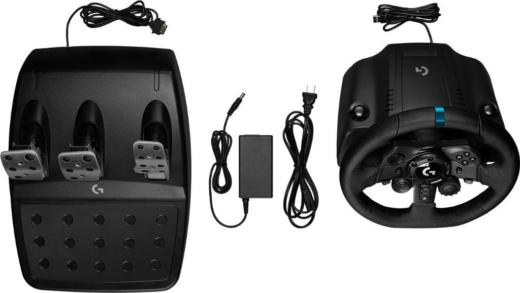 Logitech G923 TrueForce, Racestuur, Force feedback, Zo goed als nieuw, Logitech