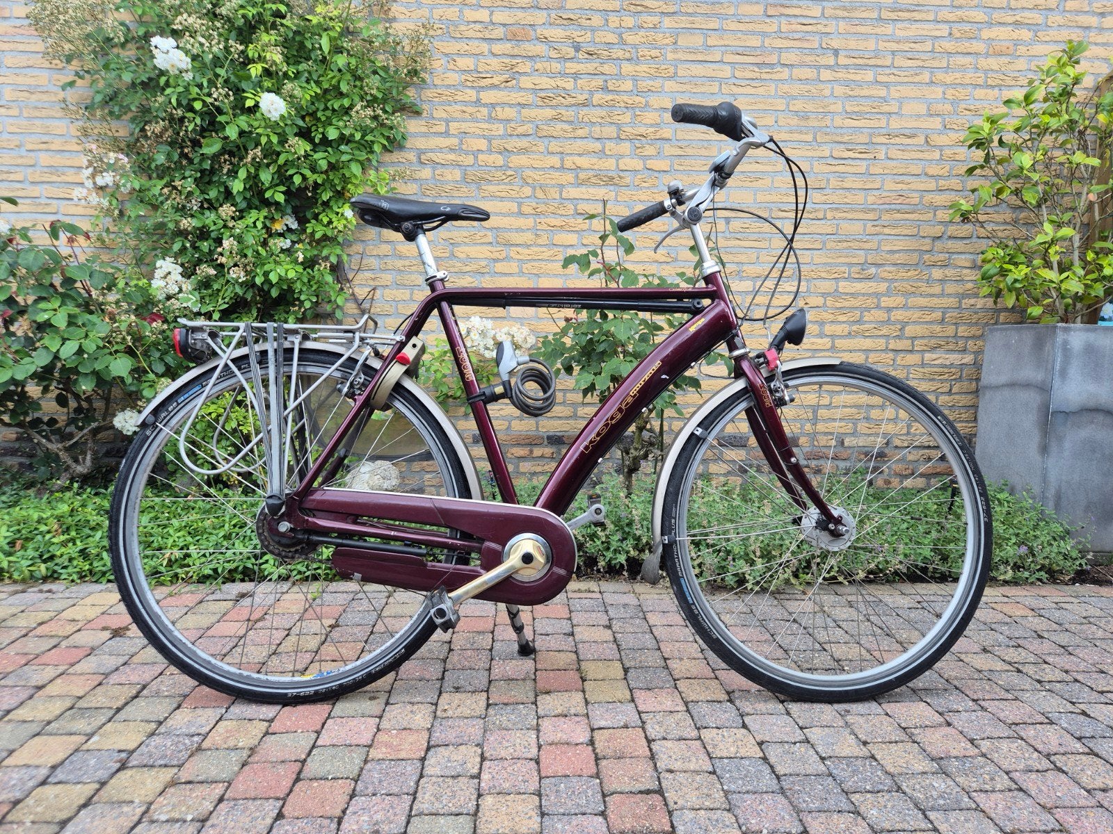 Koga Miyata SilverAce citybike, Gebruikt, Velgrem, Versnellingen, 56 cm of meer