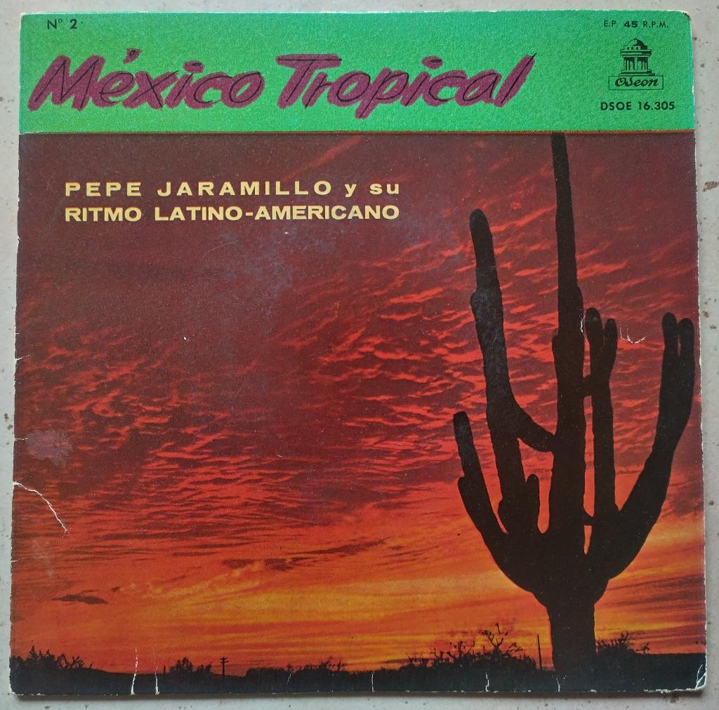 7" EP Pepe Jaramillo Y Su Ritmo Latino-Americano - Mexico, Gebruikt, 7 inch, Ophalen of Verzenden, Pop