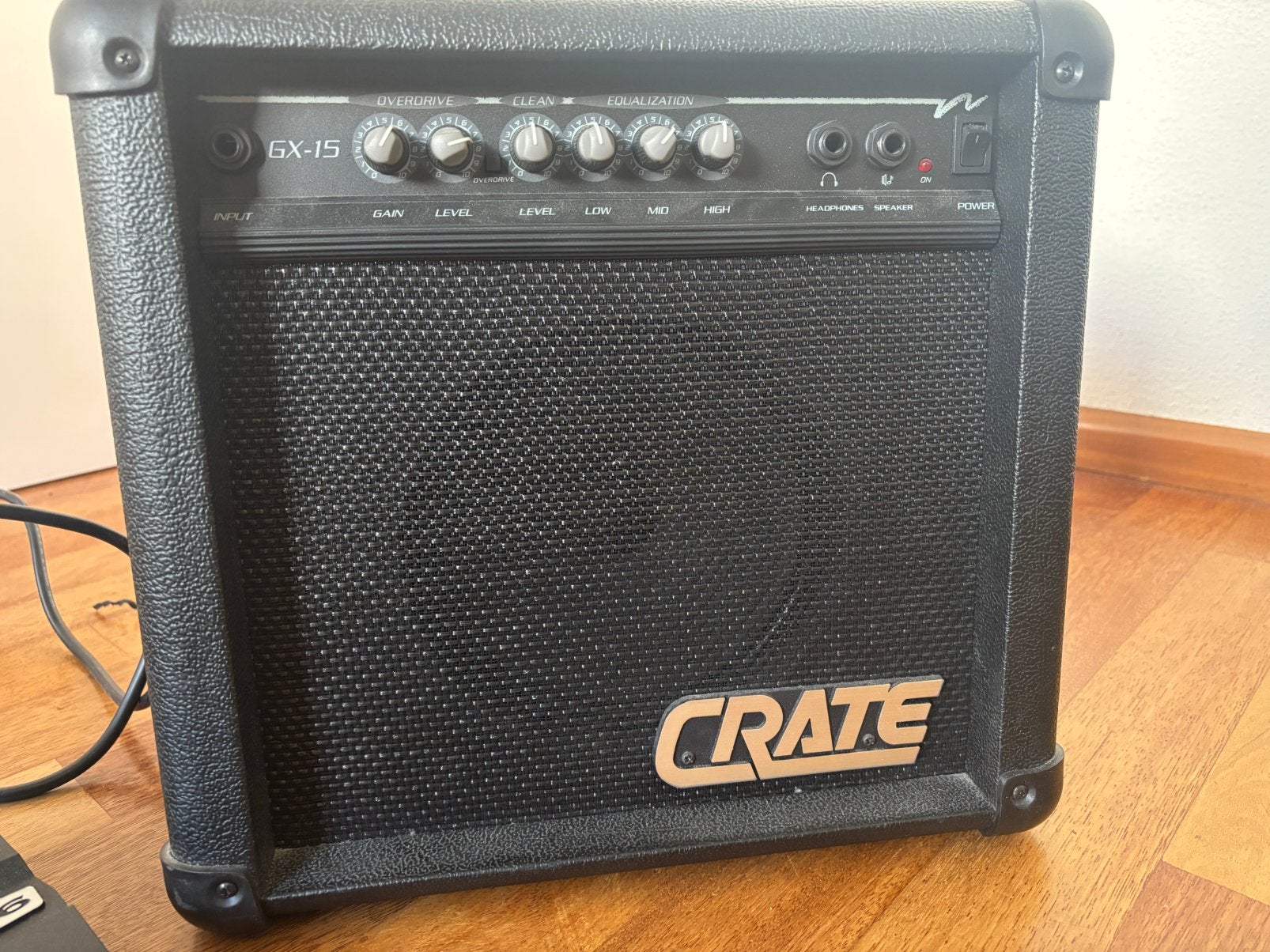 Crate GX-15 gitaarversterker – weinig gebruikt, Ophalen of Verzenden, Zo goed als nieuw, Minder dan 50 watt