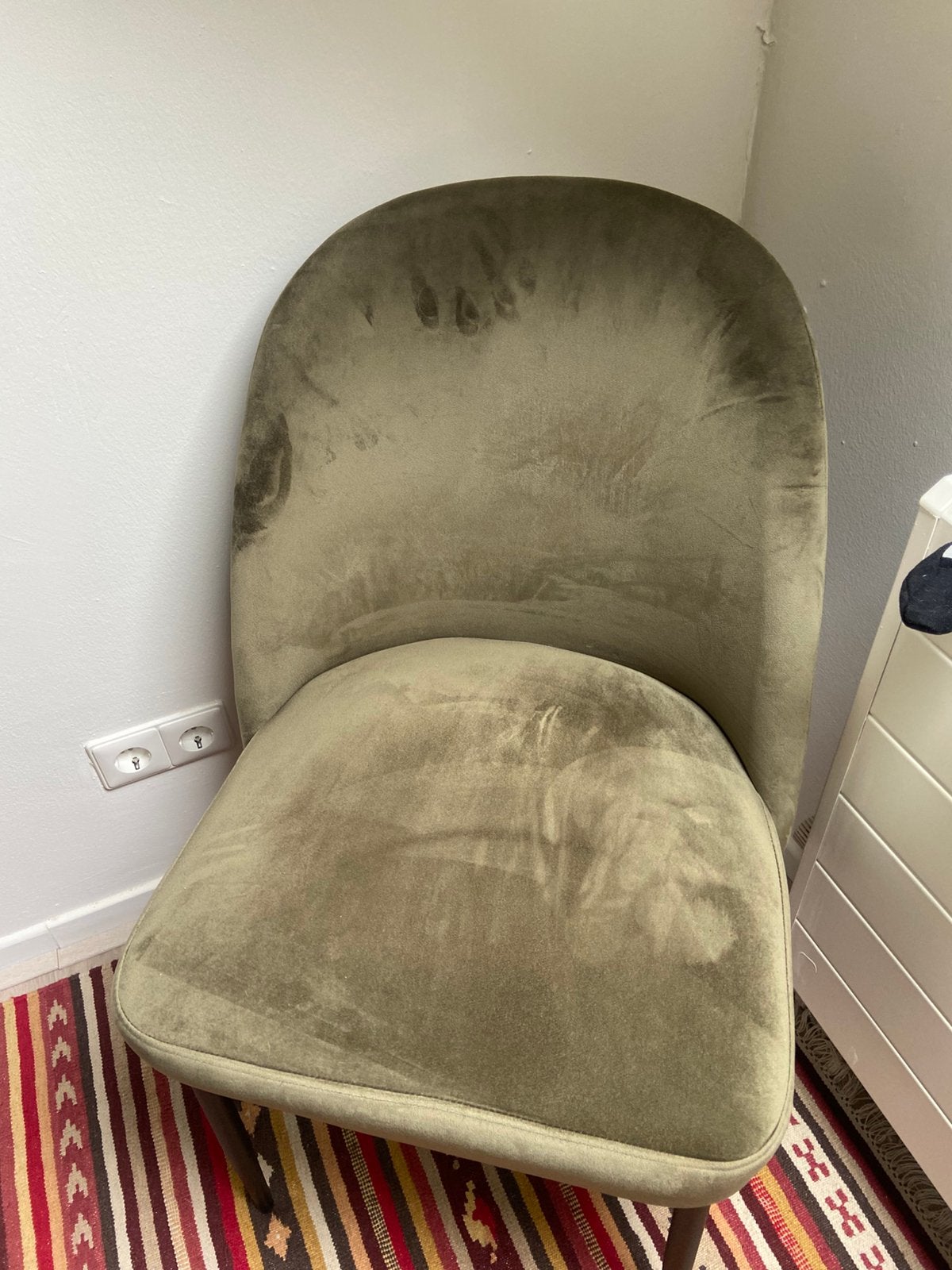 3 eetkamerstoelen, Huis en Inrichting, Stoelen, Ophalen, Overige kleuren, Zo goed als nieuw, Vier