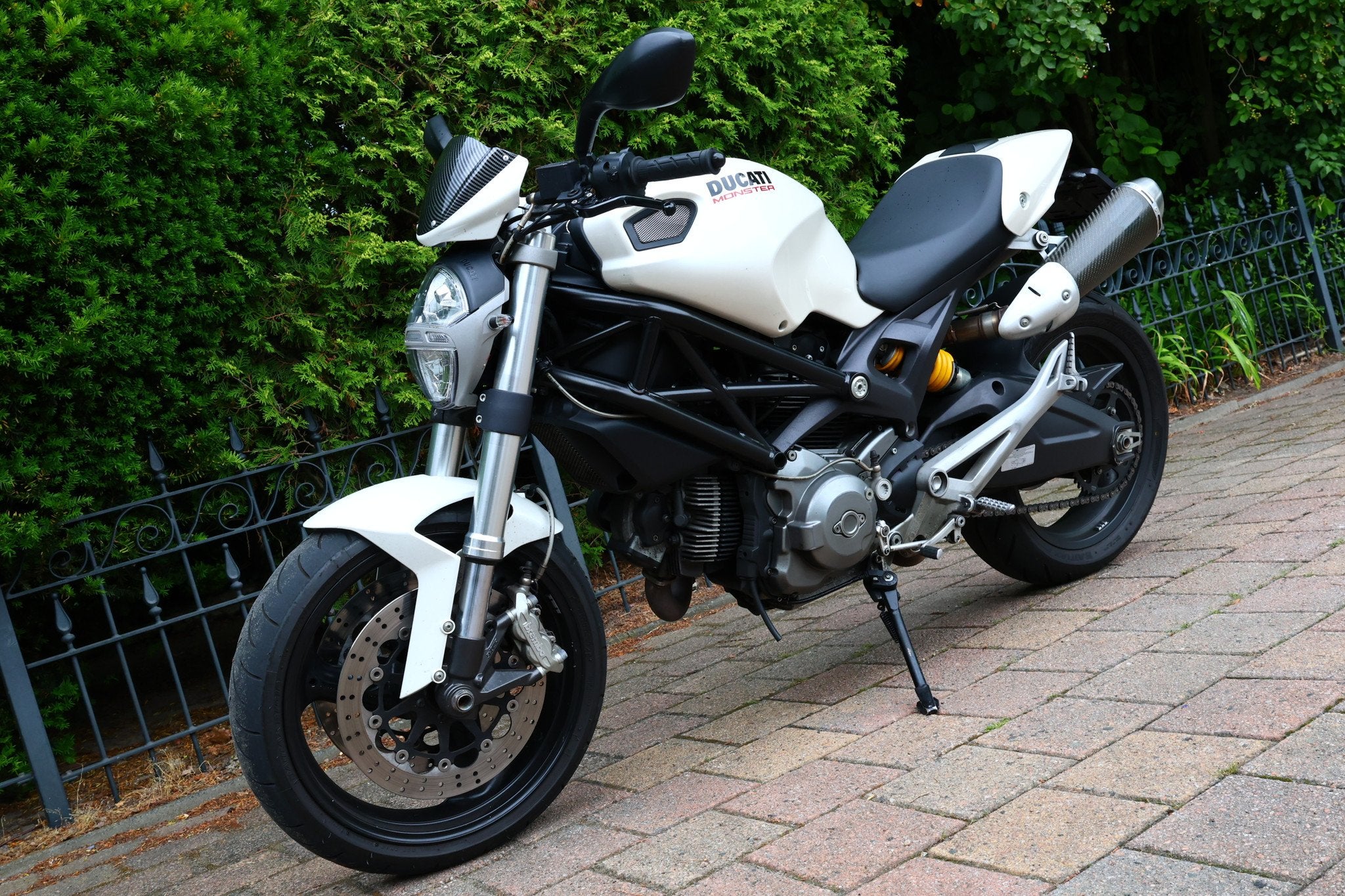 Ducati MONSTER 696 PLUS | M696 TERMIGNONI (bj 2008), Bedrijf, Meer dan 35 kW, 696 cc, Naked bike