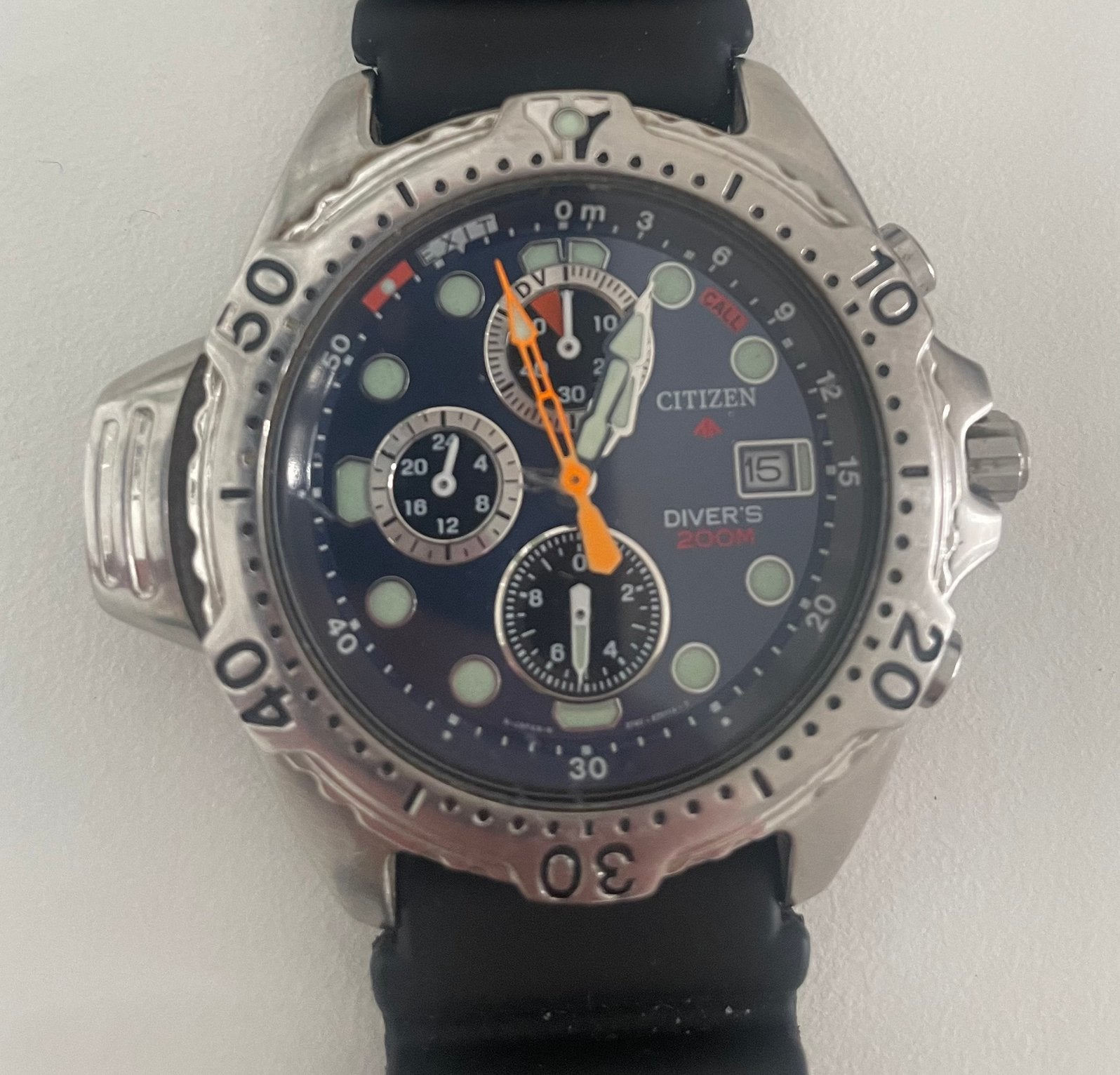 Vintage Citizen Promaster 3740-E70006, Staal, Overige materialen, Ophalen of Verzenden, Zo goed als nieuw